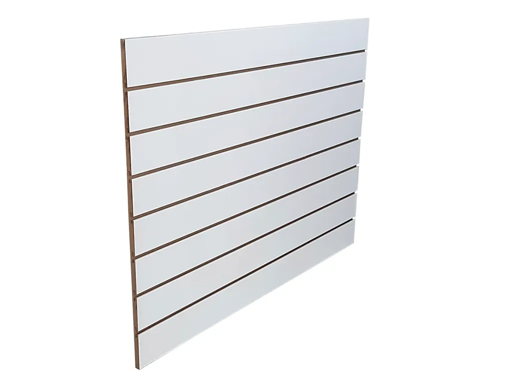 MDF Blanco Ranurado (120x90)