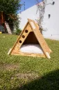 Casita Mascotas Triangulo OSB